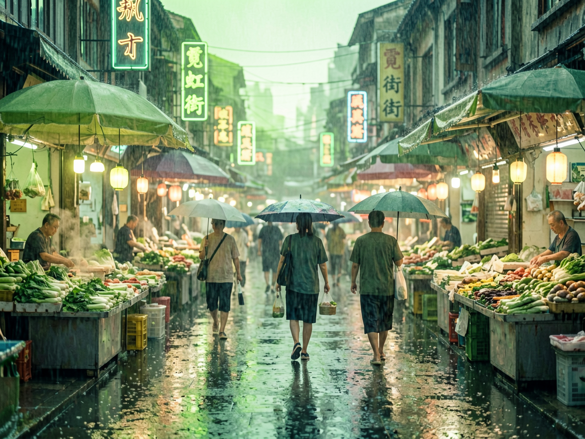 霓虹街区 AI素材 037