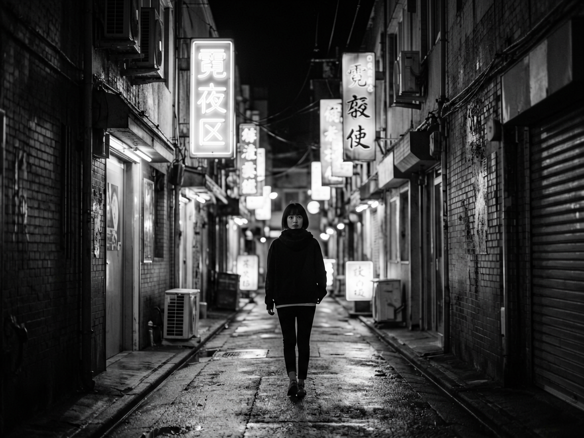 霓虹街区 AI素材 041