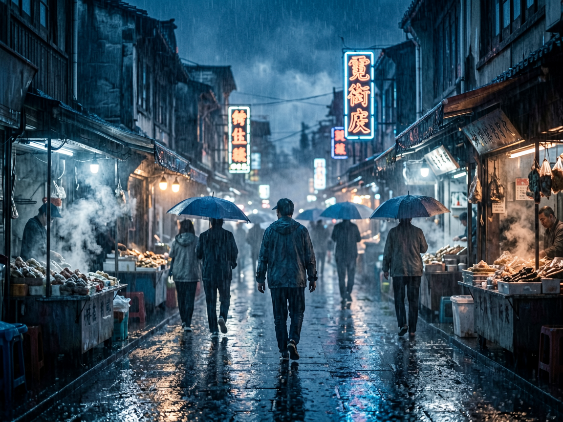 霓虹街区 AI素材 057