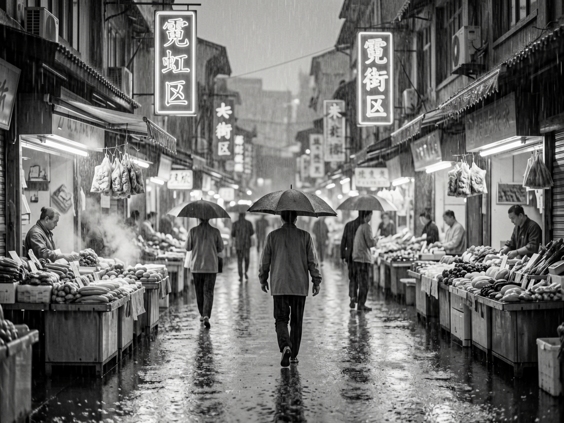 霓虹街区 AI素材 062