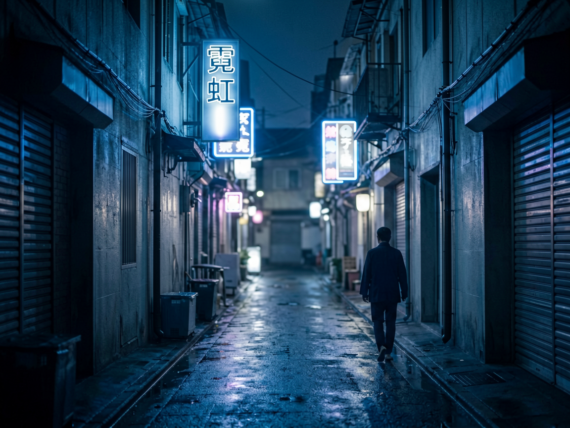 霓虹街区 AI素材 071