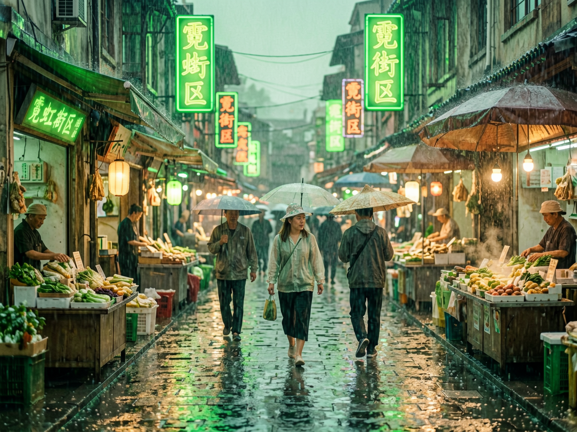 霓虹街区 AI素材 072