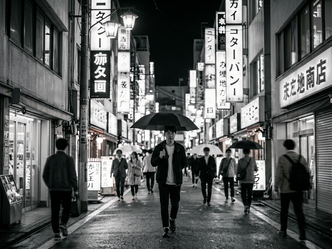 霓虹街区 AI素材 083