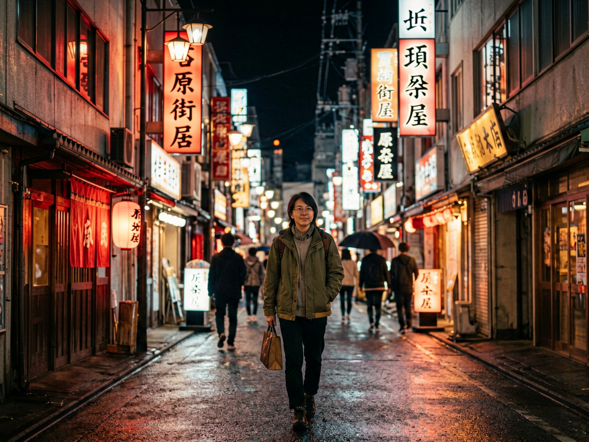 霓虹街区 AI素材 088