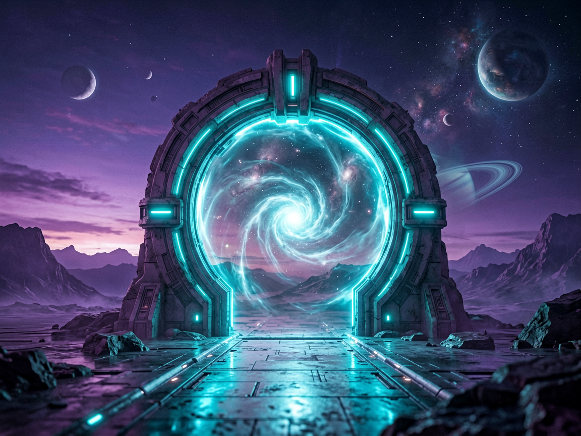 太空科幻 AI素材 010