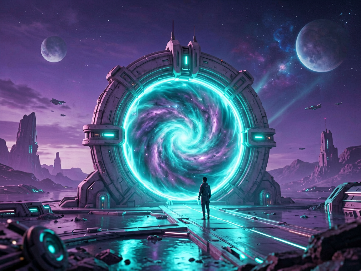 太空科幻 AI素材 045