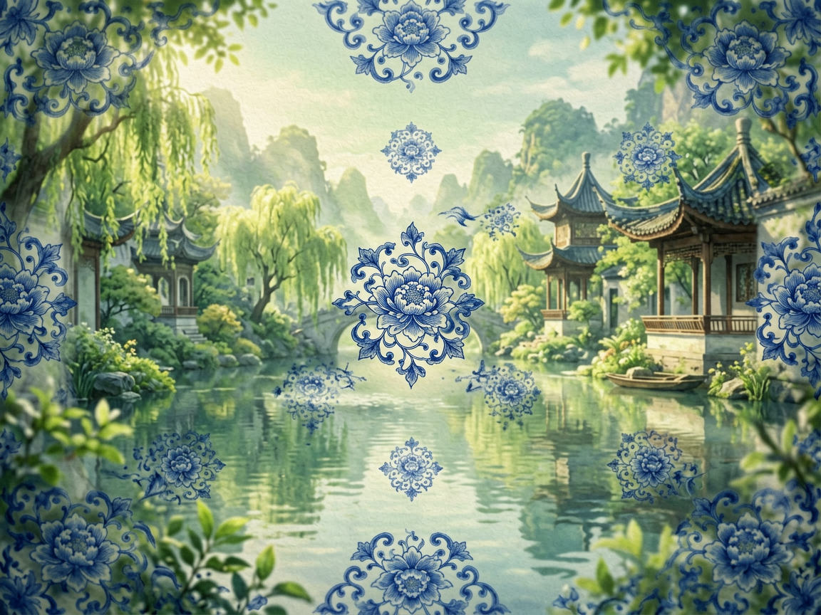 国潮纹样 AI素材 009