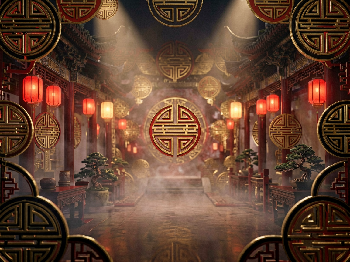 国潮纹样 AI素材 011