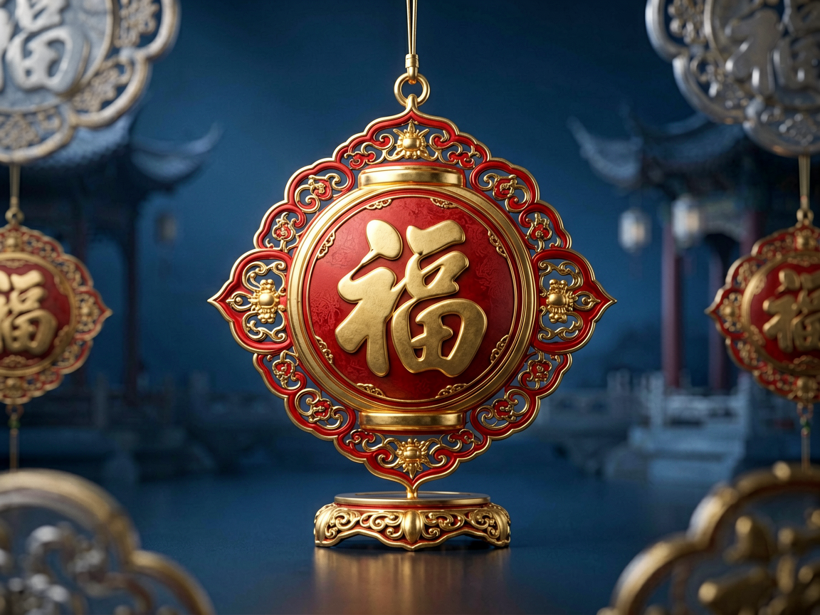 国潮纹样 AI素材 078