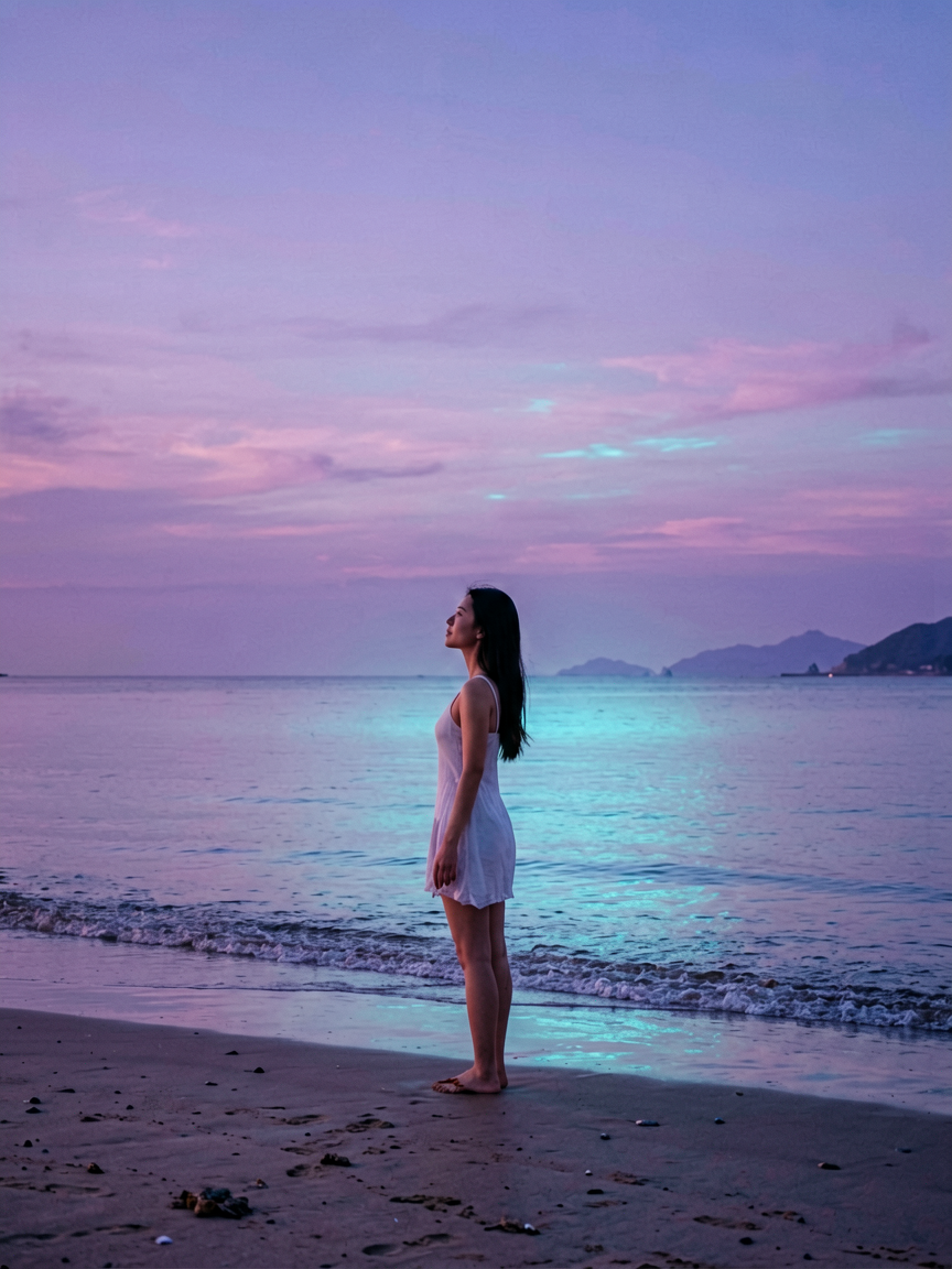 唯美治愈 AI素材 010