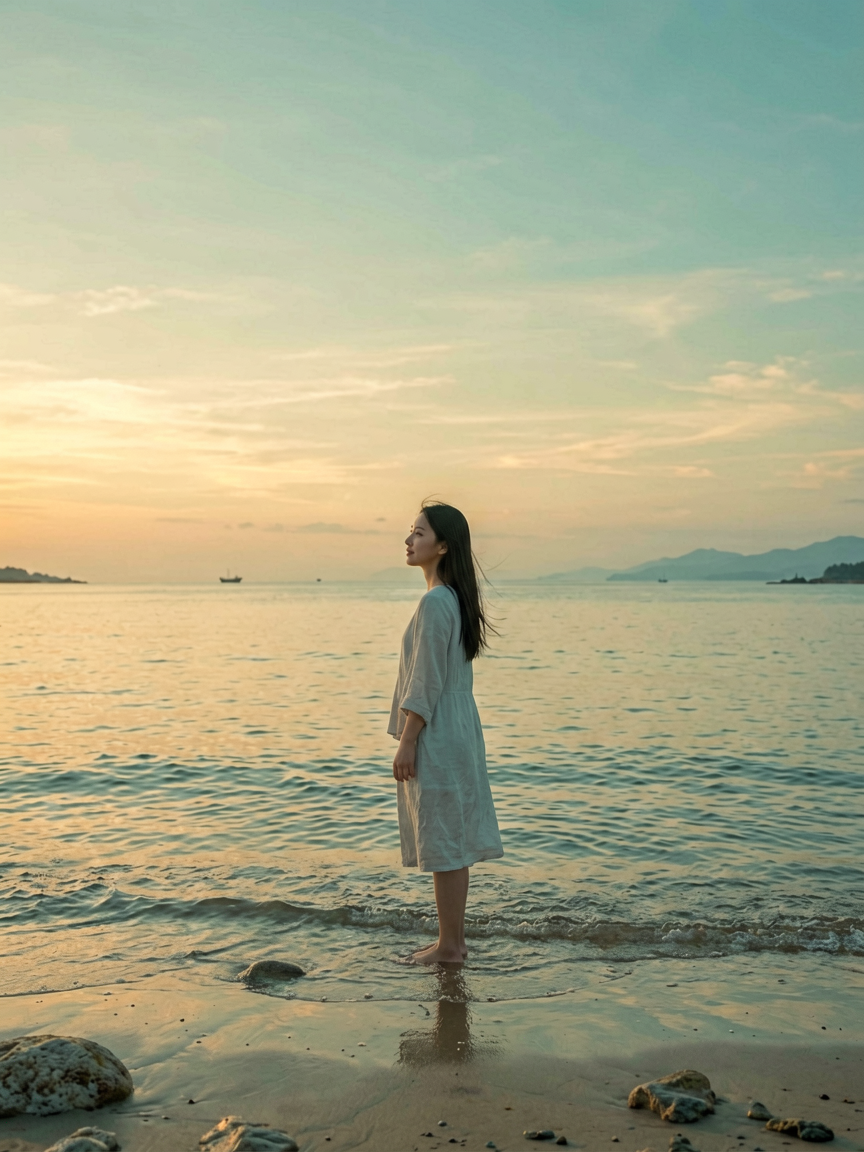 唯美治愈 AI素材 035