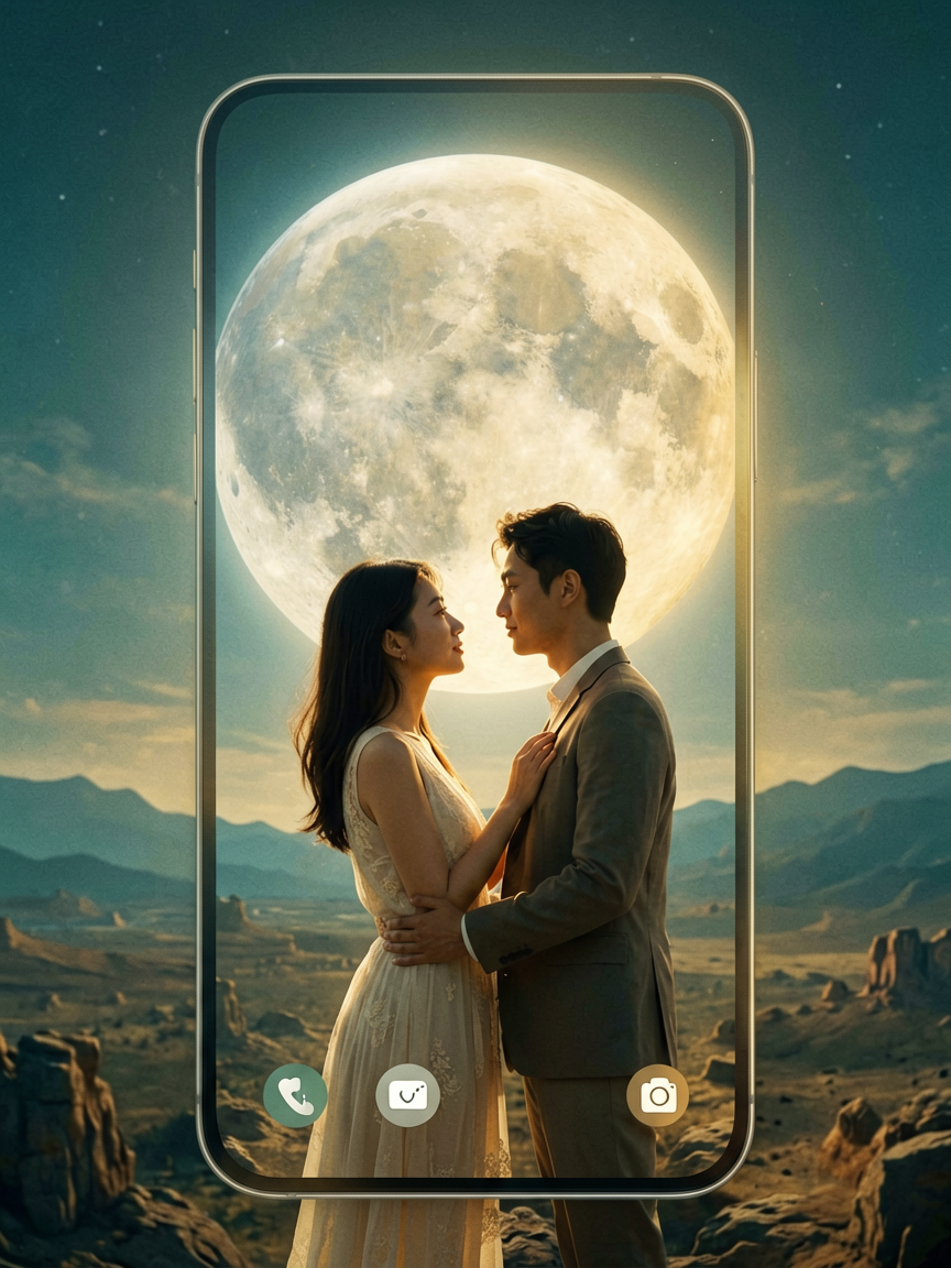 情侣壁纸 AI素材 007