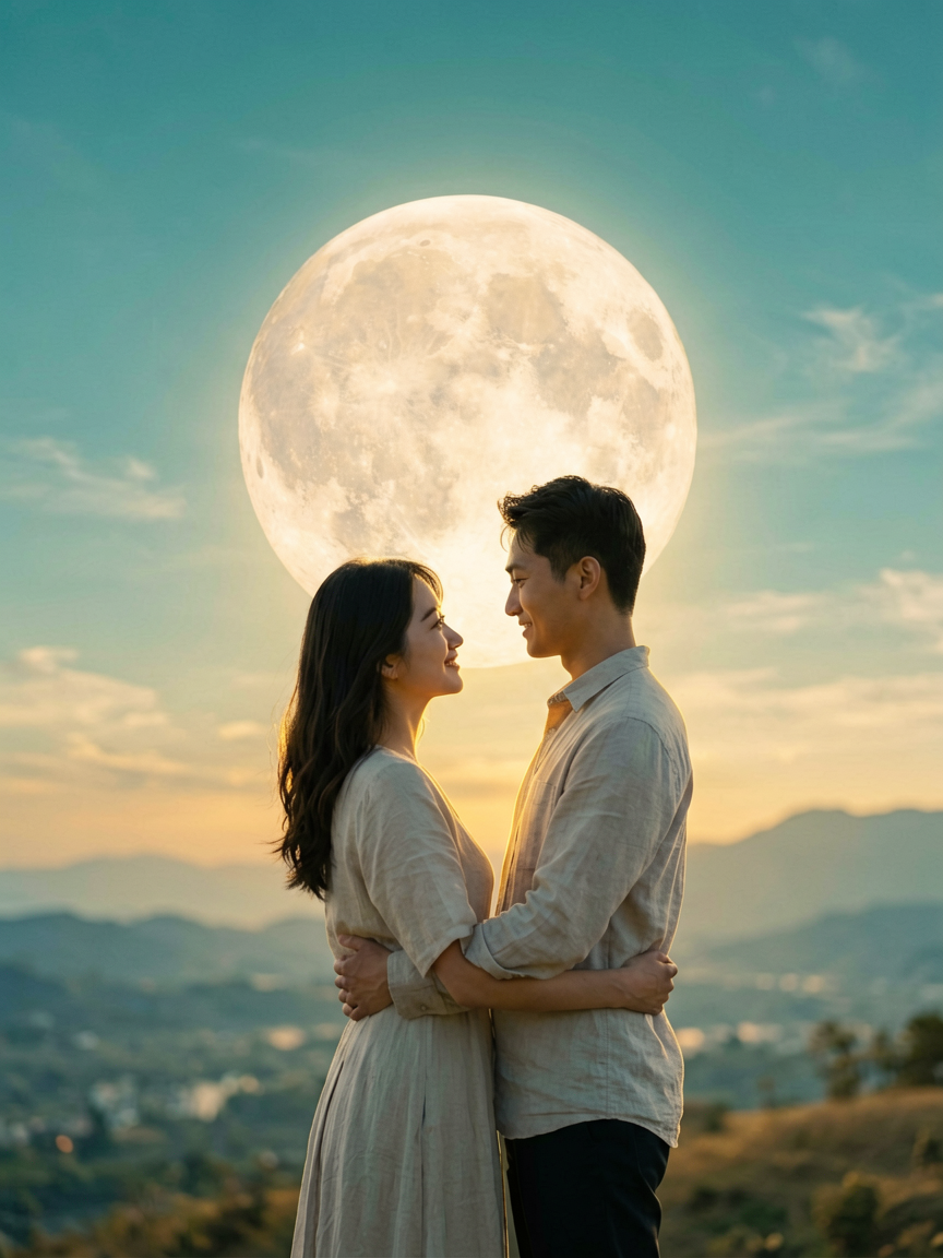 情侣壁纸 AI素材 042