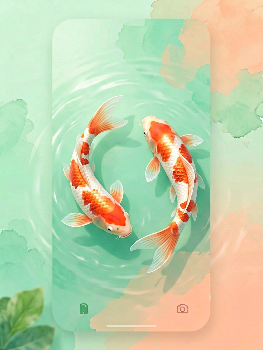 情侣壁纸 AI素材 108