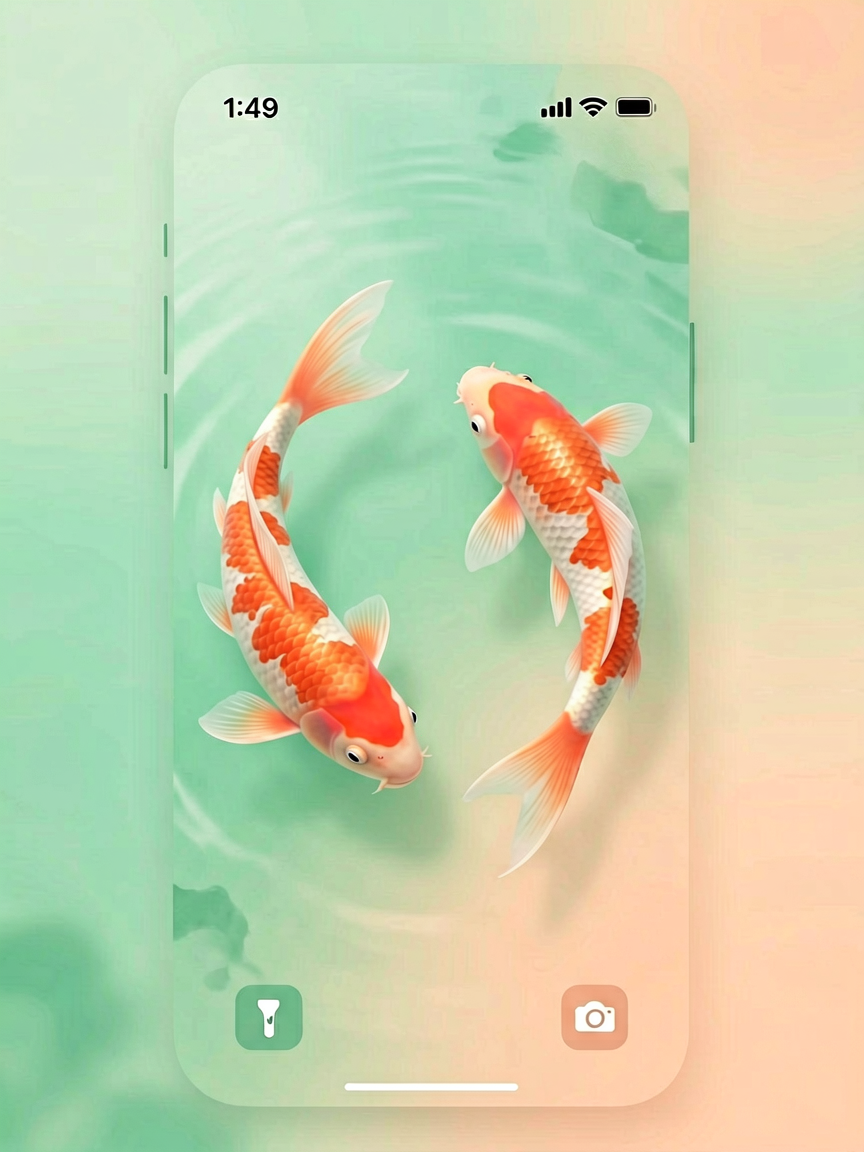 情侣壁纸 AI素材 148