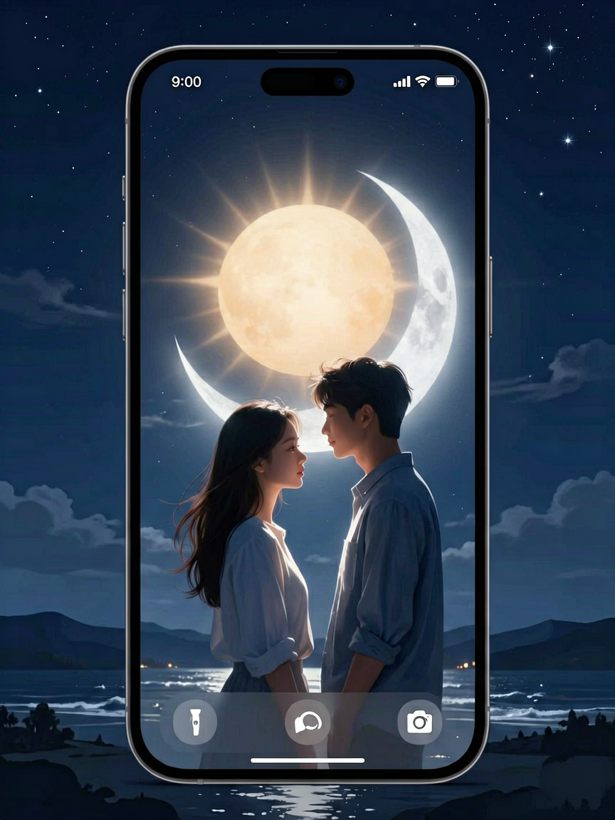 情侣壁纸 AI素材 172