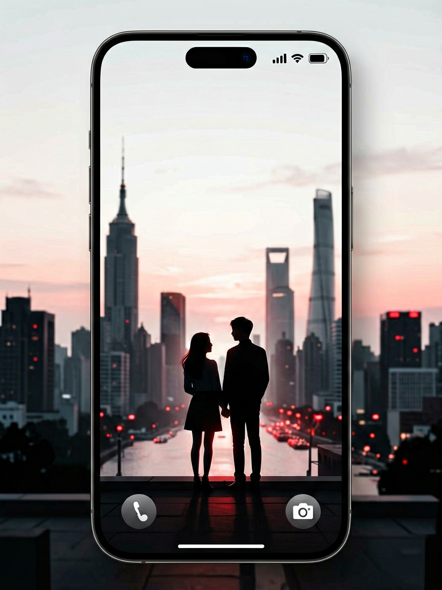 情侣壁纸 AI素材 234