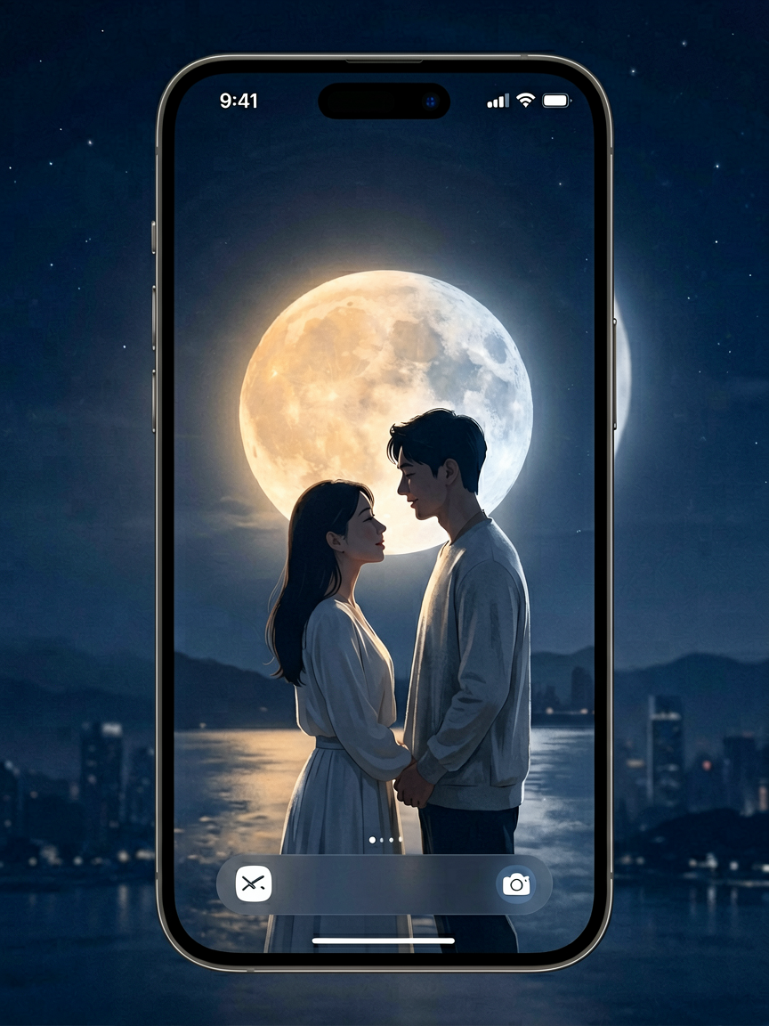 情侣壁纸 AI素材 242