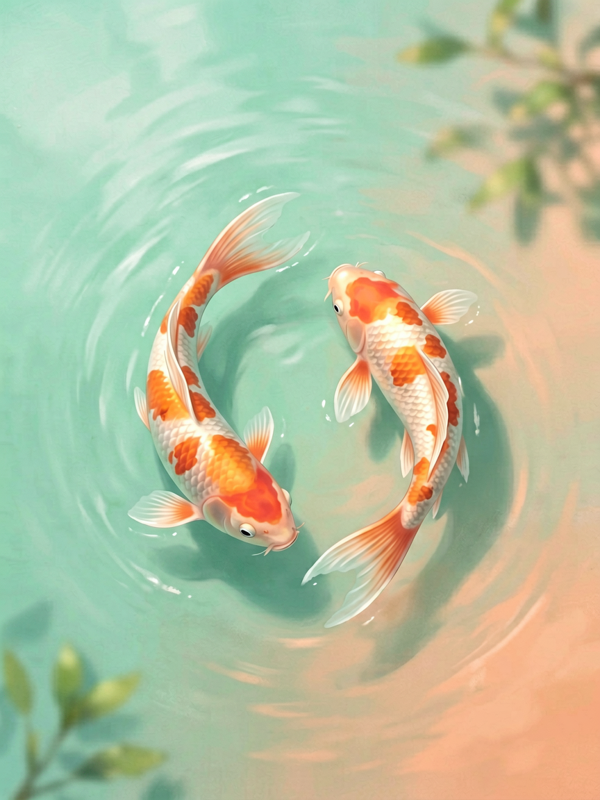 情侣壁纸 AI素材 248