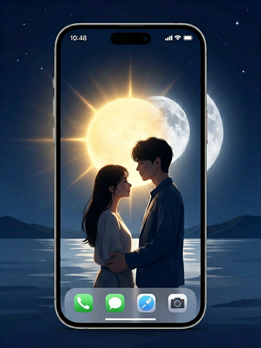 情侣壁纸 AI素材 252
