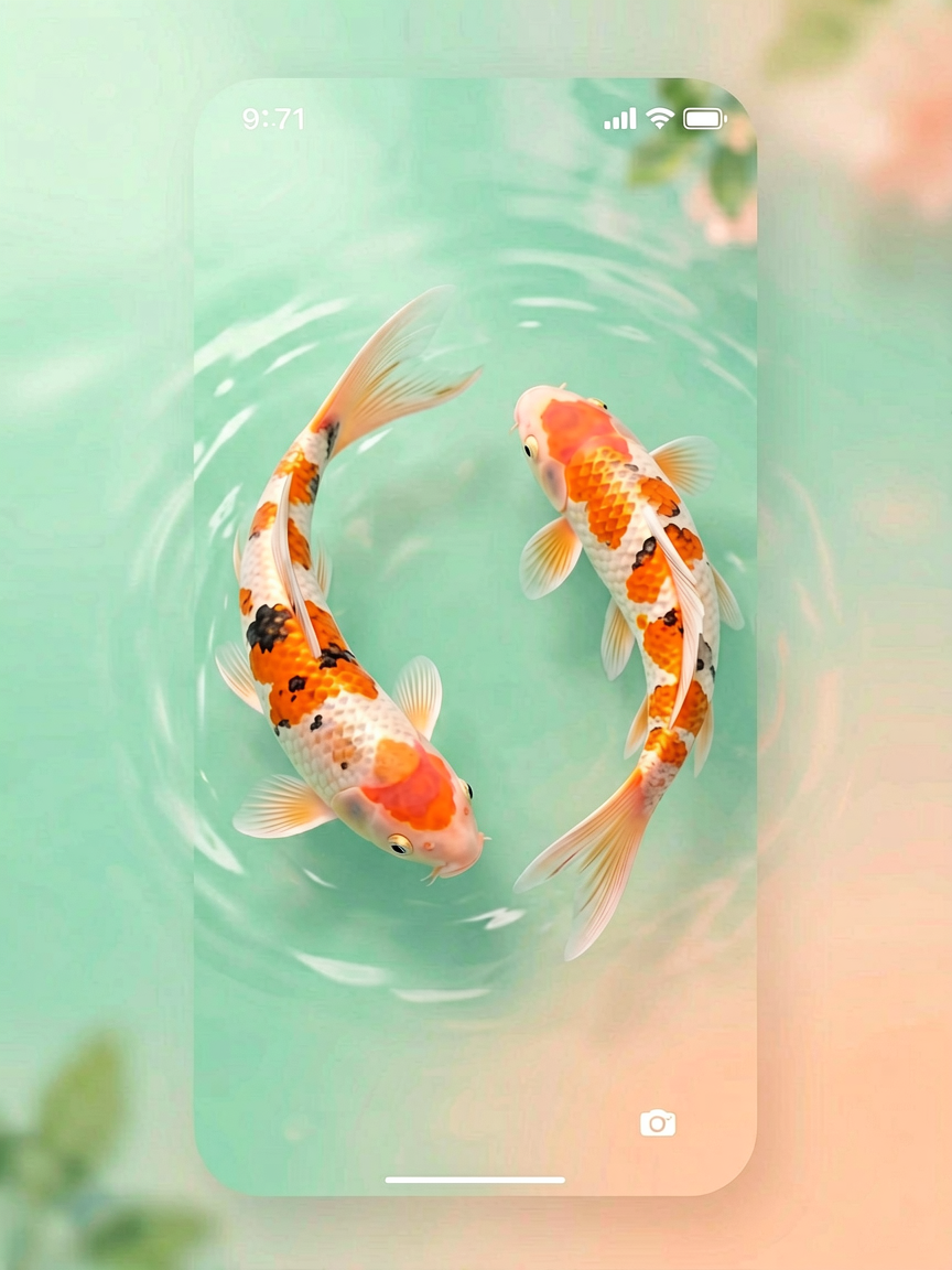 情侣壁纸 AI素材 278
