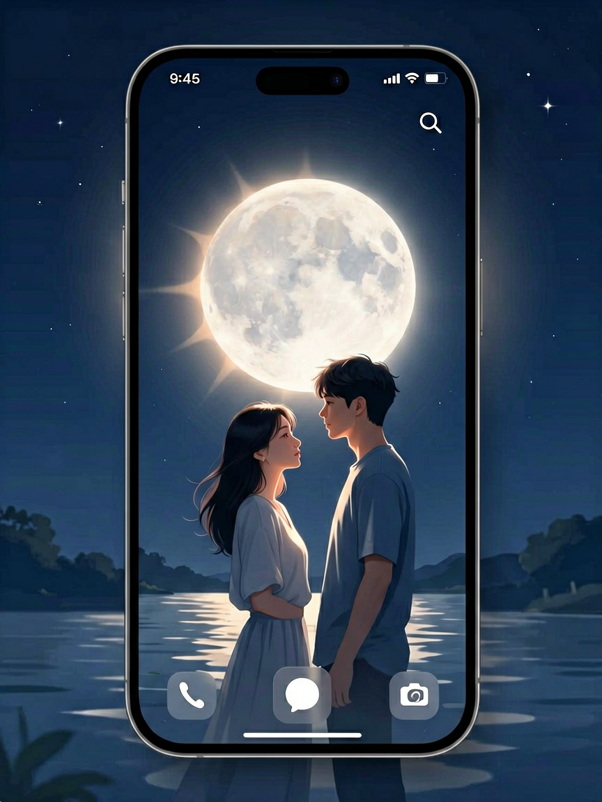 情侣壁纸 AI素材 282