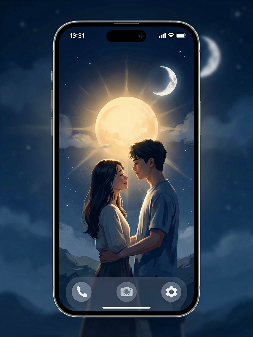 情侣壁纸 AI素材 292