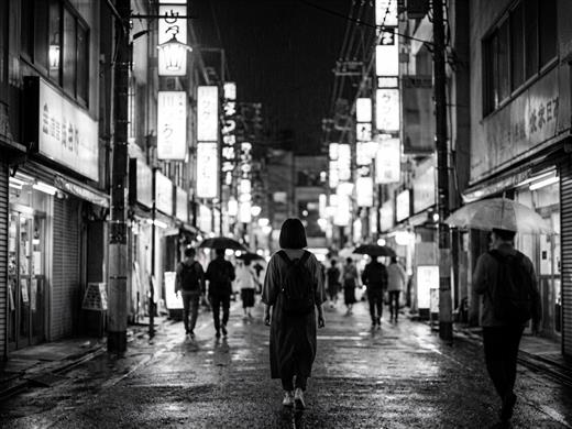 霓虹街区 AI素材 0028