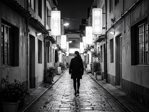 霓虹街区 AI素材 0056