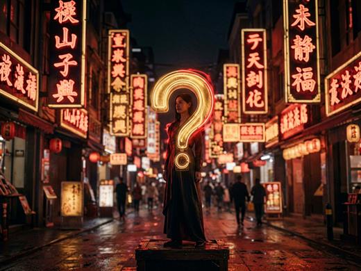 霓虹街区 AI素材 0089