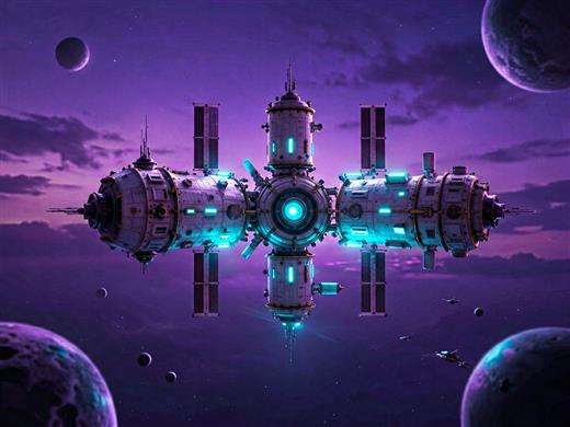 太空科幻 AI素材 0046