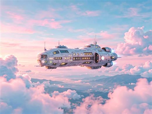 太空科幻 AI素材 0048