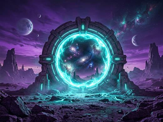 太空科幻 AI素材 0060