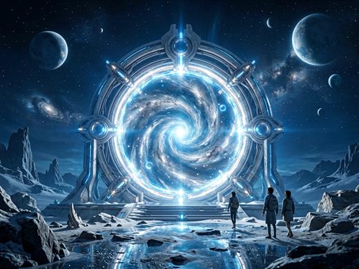 太空科幻 AI素材 0065