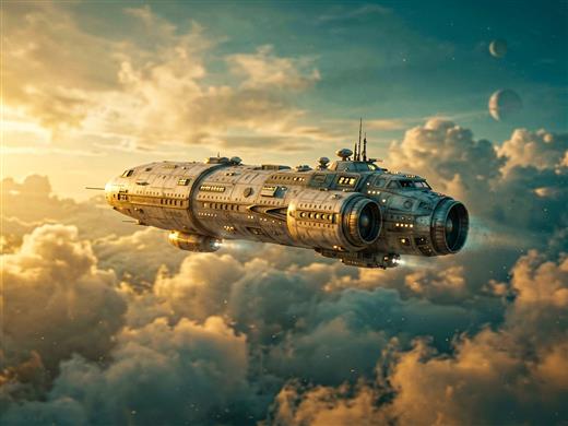 太空科幻 AI素材 0078