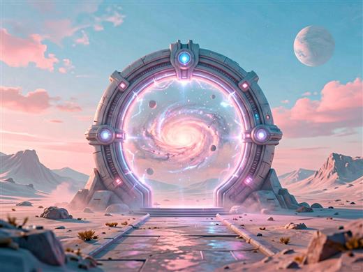 太空科幻 AI素材 0090