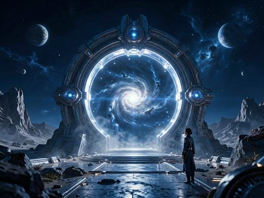 太空科幻 AI素材 0100
