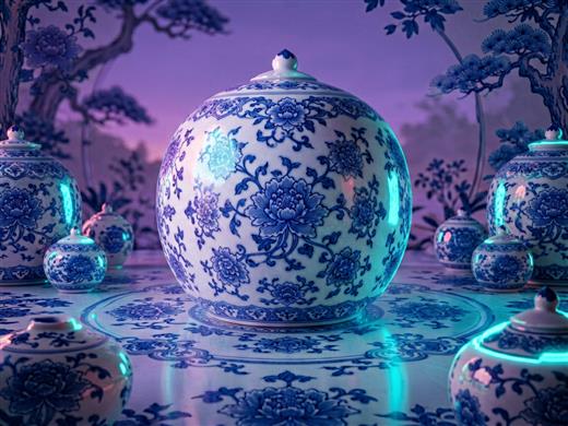 国潮纹样 AI素材 0039