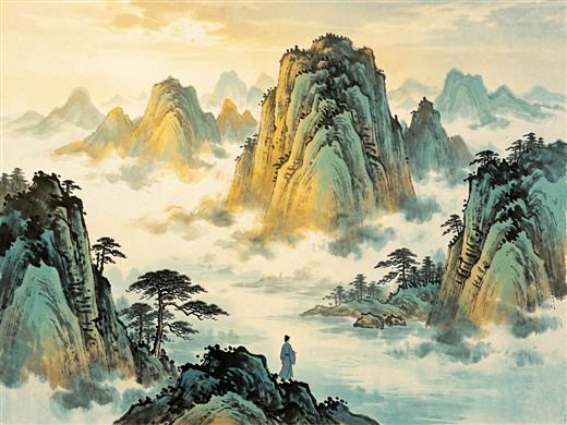 山水古风 AI素材 0001