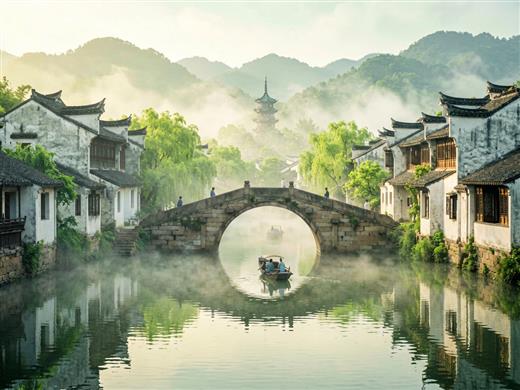 山水古风 AI素材 0003