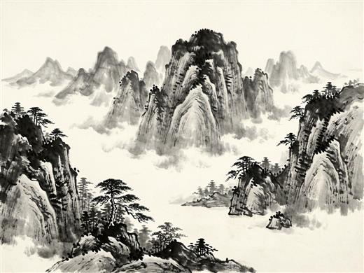 山水古风 AI素材 0021