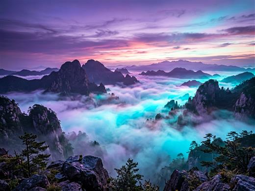 风景壁纸 AI素材 0011