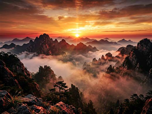 风景壁纸 AI素材 0061