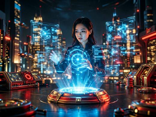 科技壁纸 AI素材 0012