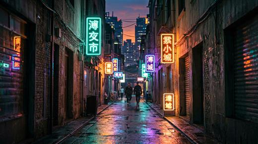 赛博朋克 AI素材 0009