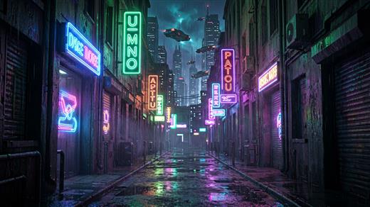赛博朋克 AI素材 0013