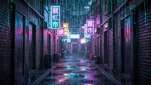 赛博朋克 AI素材 0014