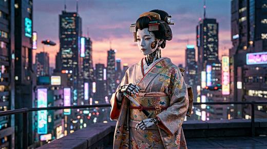赛博朋克 AI素材 0015
