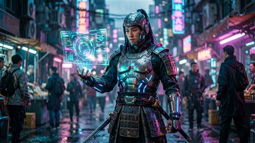 赛博朋克 AI素材 0017