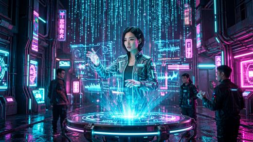 赛博朋克 AI素材 0018